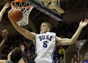 Mason Plumlee's double-double was invaluable in Duke's Maui Invitational victory over Kansas.