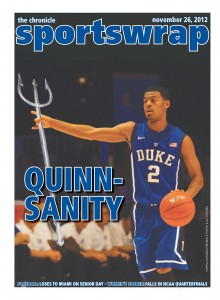 After earning the Battle 4 Atlantis Most Outstanding Player, Quinn Cook earned ACC Co-Player of the Week honors. 