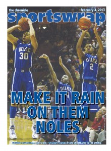 MAKE IT RAIN ON THEM NOLES