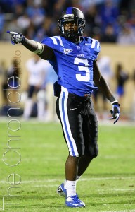 Jamison Crowder will be Duke's primary playmaker after the team lost two of its top three receivers from last season (Photo by Faith Robertson/The Chronicle)