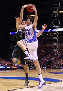 Ryan Kelly burst onto the scene as a sophomore with 20 points against Wake Forest (Photo by Elysia Su/The Chronicle)
