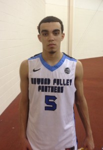 Top-ranked point guard Tyus Jones at the Nike EYBL in Hampton, Va. (Photo Credit: Brady Buck/The Chronicle)