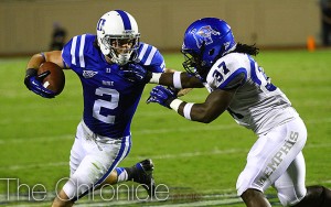 Duke wide receiver Conner Vernon hopes to be the program's first NFL Draft selection since 2004.