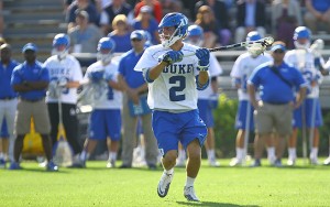 Dave Lawson was one of two Blue Devils to be named a first-team All-American (Photo by Eric Lin/The Chronicle)