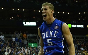 Mason Plumlee measured taller than expected at the NBA draft combine.