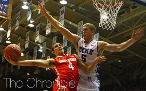 Plumlee's 21 points and 17 rebounds helped Duke complete it's comeback against No. 4 Ohio State.